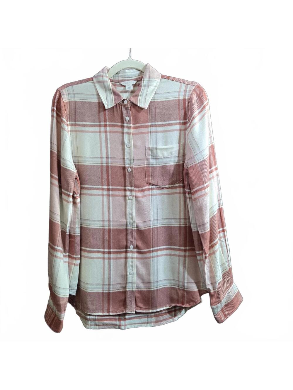 Caslon Women's Plaid Button-Up Shirt Size S